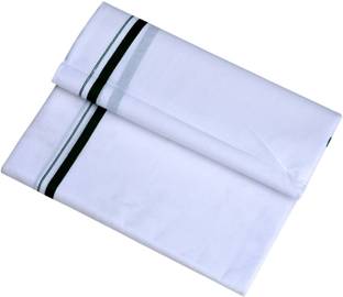 Akhil Striped White Lungi