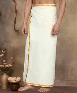 Gugaliya Solid White Lungi