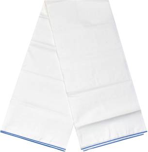 TUNI MANI Solid White Lungi