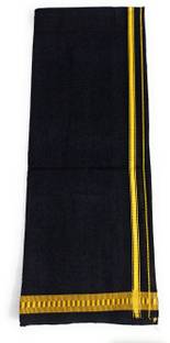 SMT Striped Gold, Black Lungi