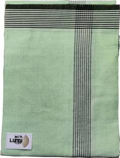 DeX Co. Striped Light Green Lungi