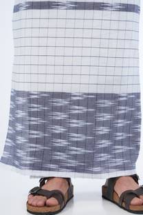 NEwEraTextiles Checkered White Lungi