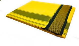 shershaan Solid Yellow Lungi