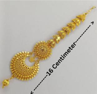 Mansi Jewl Point Alloy Maang Tikka