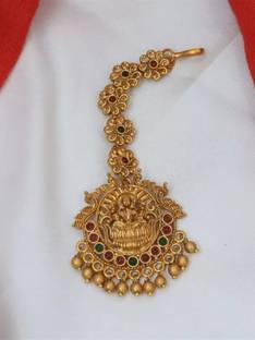 Yuzi Jewells Alloy Maang Tikka