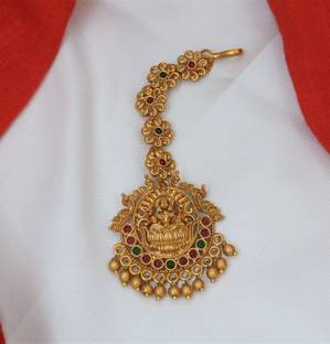 BHARGAV ART Alloy Maang Tikka