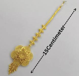 Mansi Jewl Point Alloy Maang Tikka