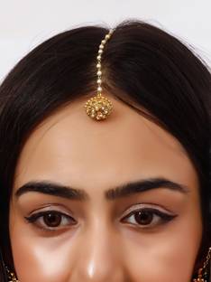 SHUBHAM JEWELLERS Alloy Maang Tikka