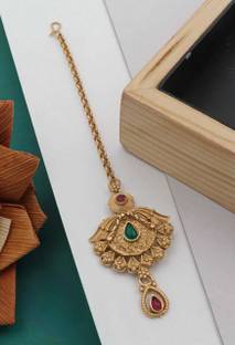 TKRB SALES Brass Maang Tikka