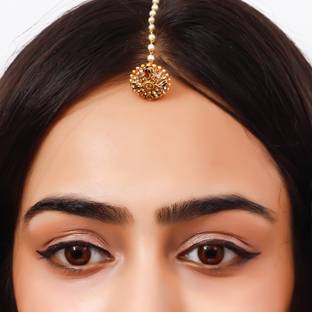 SHUBHAM JEWELLERS Alloy Maang Tikka