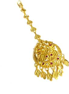 NIKYANKA Brass Maang Tikka