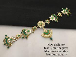 URVSSTORE Brass Matha Patti