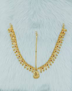 Laforword Brass Maang Tikka