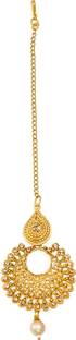 LUXOR Brass, Alloy, Copper Maang Tikka