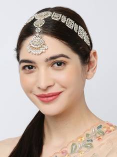 VATSALYA creation Alloy Maang Tikka