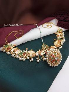 DIMIKI Copper Maang Tikka