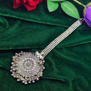 Yash Jewels Emporium Brass Maang Tikka