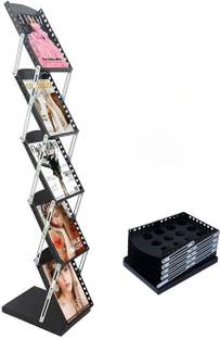 PathosIndia magazine brochure catalogue display stand for office hospital school Iron Wall Shelf
