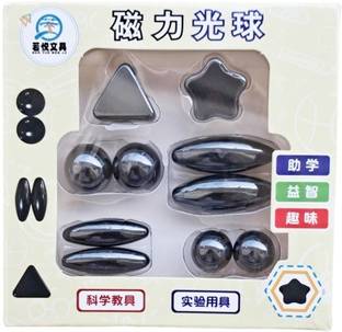 CRAZYGOL Sizzling Rattlesnake Egg Vibrating Noise Multipurpose Office Magnets Pack of 10