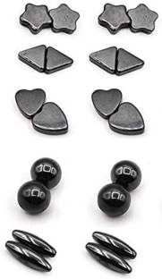 fullfills kids magnet toy 20 pcs in 5 shapes triangle, heart, star, round, gilli shape Photo Gallery Magnets Pack of 20