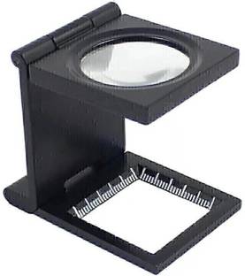 oddpod 9005D 10x Metal Folding Magnifying Loupe 10X Magnifying Glass