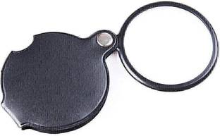 KRAFTMASTERS Magnifier Pocket Folding Magnifying Glass Loupe Pocket Spiege-60mm 5x Pocket Folding Magnifying Glass