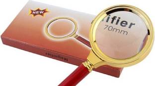 Sukot Magnifying Tool 10x Magnification 70 mm Zoom Magnifier Glass