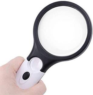 TNEMEC Newspaper Led 3X & Big Size Zoom Lens 3 X 45X Magnifying Galss