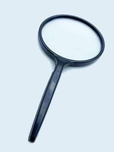 CRAFTWAFT Magnifying Glass for Reading, Map, Labs, Elders High Power Handheld Black 100MM 6X Handheld Magnifying Glass