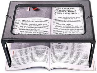 Bellveen Magnifier A4 Full Page Large Hands-Free Magnifying Glass Lens for Reading 2.5 Magnifier Glass