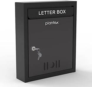 Impulse by Plantex Letter Box - Post Box/Letter Box for Home gate/Mail Box for wall with Key Lock Wall Mounted Mailbox