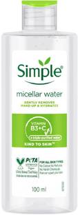 Simple KTS micellar water 100ml Makeup Remover