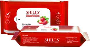 Shills Professional Strawberry Wet Wipes Makeup Remover