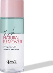 Glam21 Makeup Remover-Eye, Lip & Face Waterproof Longlasting Makeup| Gentle & Hydrating Makeup Remover