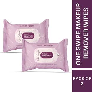 Hilary Rhoda One Swipe Makeup Remover Wipes | Removes Waterproof Makeup Makeup Remover
