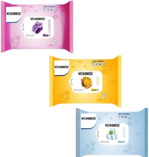 WECHARMERZ Breathing Cleansing Moisturising Strawberry Wet Wipes Makeup Remover