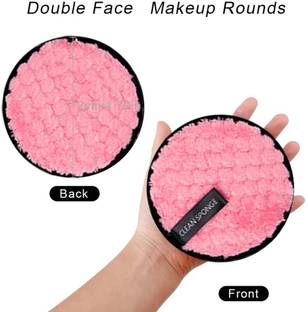 Facejewel Reusable Makeup Remover sponge for Face Cleansing ,Removes Eyeshadow and Makeup Makeup Remover