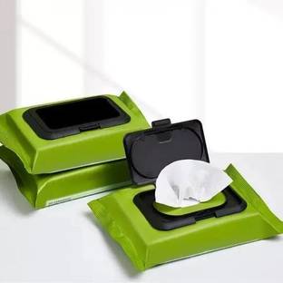 Black mirror Makeup Remover Wipes with AloeVera Cucumber Vit E- Hydrating Refreshing Soothing Makeup Remover