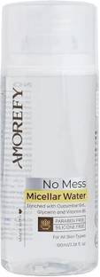 AMOREFY Micellar Water | Enriched With Cucumber Extract, Glycerin And Vitamin B5 Makeup Remover