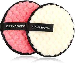 Gleva Reusable Cleaning Pads Double Side Washable Removing Cloth Makeup Remover