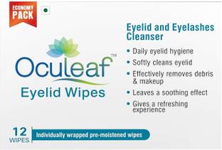 OCULEAF EYELID WIPES 12'S Makeup Remover