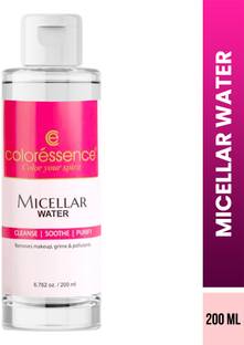 COLORESSENCE Micellar Water | Non Sticky Cleanser| Vitamin-E Infused Gentle Makeup Remover Makeup Remover