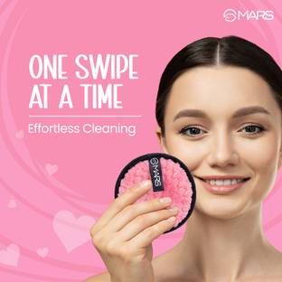 MARS Makeup Melting Microfiber Wipes - Easily Removes Stubborn Face & Eye Makeup Remover