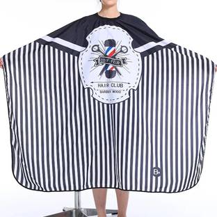 HILAL THE CReSCenT Strap Hair Cutting Sheet Apron Barber Saloon or Home Use ( Coif Feur,Barber Moo) Makeup Apron