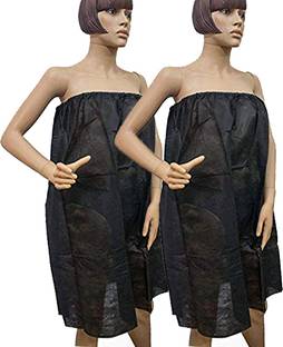 D-Core Non-Woven Disposable Facial Care Gown for Waxing, Underarms, Beauty Salon Makeup Apron