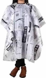 AANU Barber Salon Hair Cutting Apron Sheet Hair Dresser Aprons Cap for Men and Women Makeup Apron