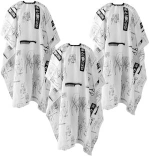Tifurko Waterproof Barber Styling Cape Professional Salon Cape for Unisex 35.5 x 55 in Makeup Apron