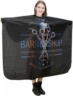 Crazzy Professional Print Saloon Hair Cutting Sheet Apron Barber Saloon (Barber Shop) Waterproof Makeup Apron