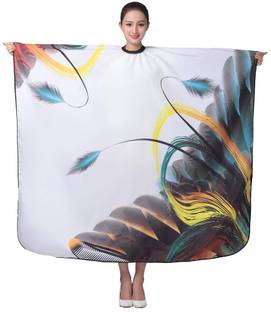 HILAL THE CReSCenT Print Saloon Hair Cutting Sheet Apron Barber Saloon Waterproof/Dust proof Makeup Apron