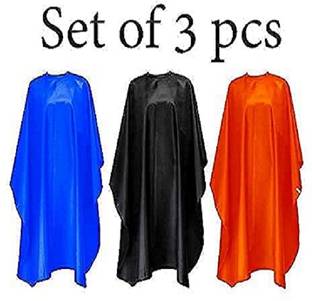 AANU Barber Hair Cutting Sheet for Women & Men Salon Accessories Multicolor(Set of 3) Makeup Apron